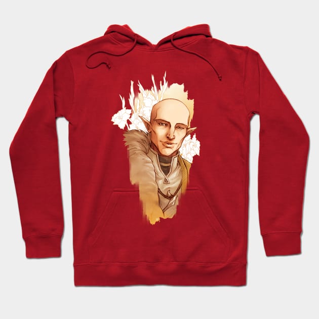 Hearts Afire: Solas Hoodie by aimoahmed